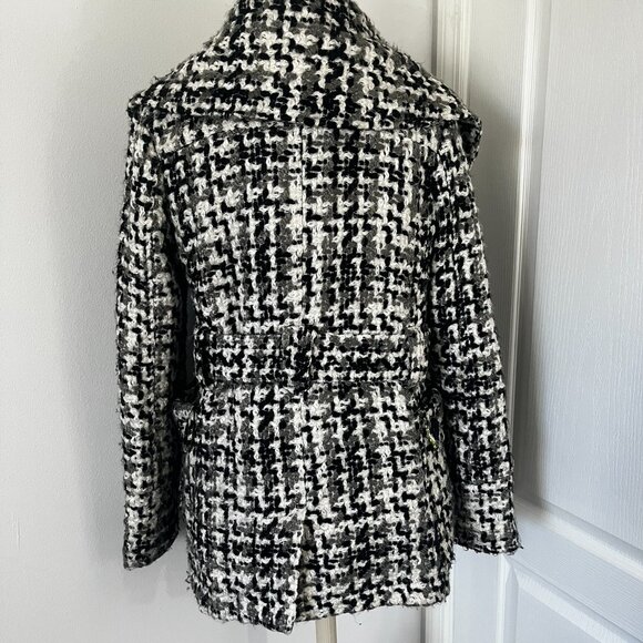 BKE Plaid Coat Sz S - Picture 3 of 7